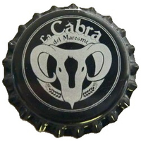 La Cabra del Maresme Burriac Amber Ale  - Dibujo plateado