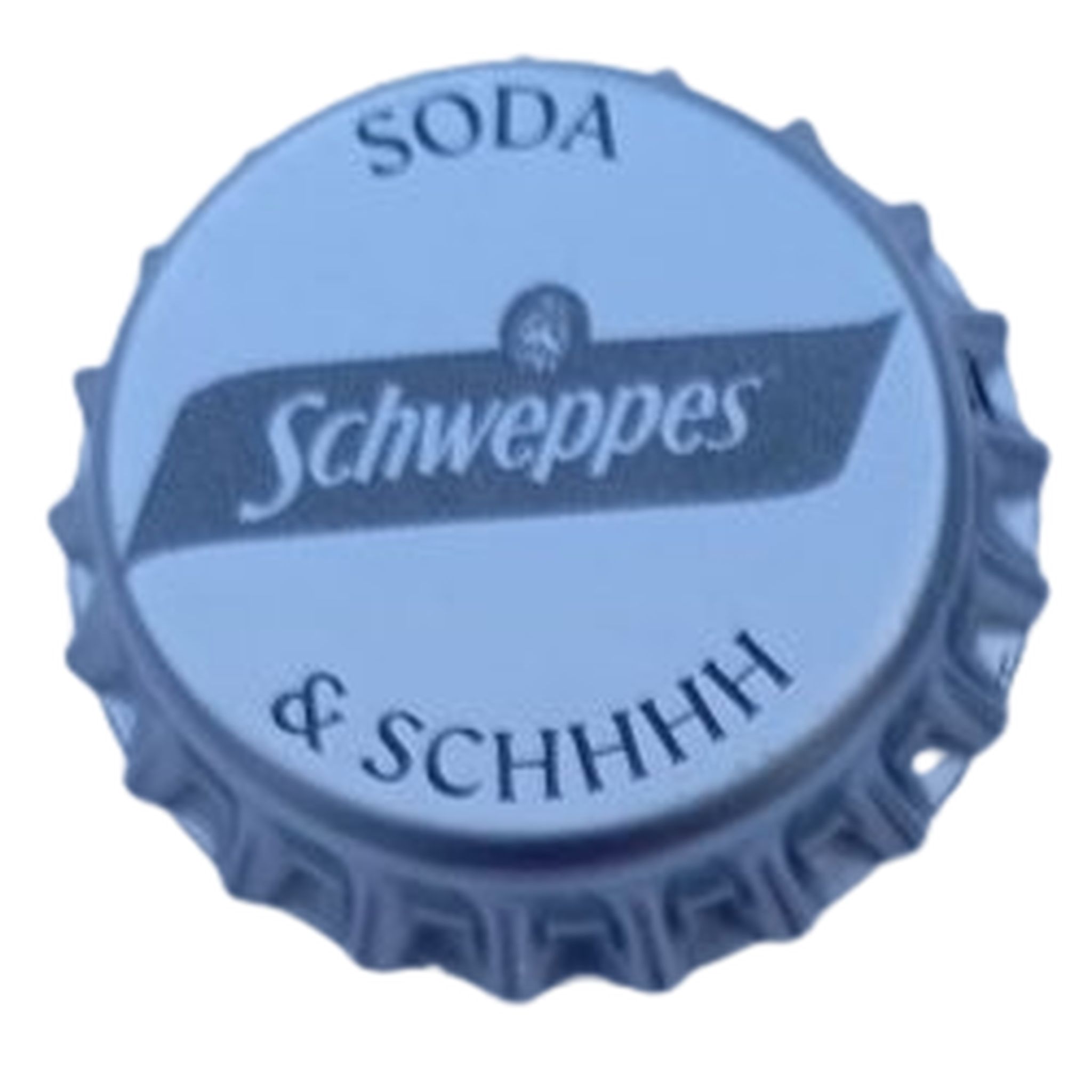 Schweppes soda & schhhh